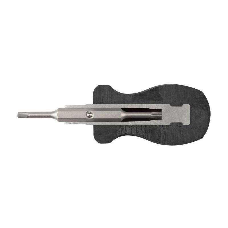 Destornillador Torx Stubby 3 en 1 (T10 x T15, Negro) - DMT13003