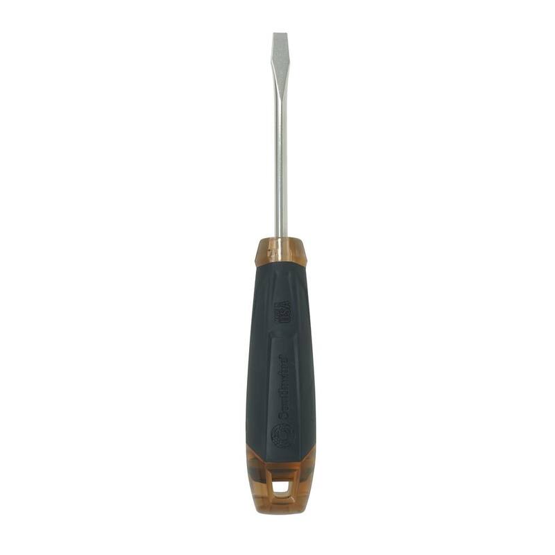 Desarmador de punta Keystone de 1/4 de pulgada con barra de 4 pulgadas, fabricado en Estados Unidos - 65139240