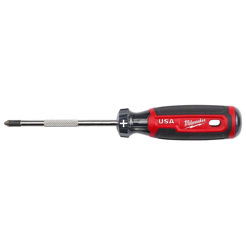 Milwaukee 4 pulgadas Destornillador Phillips #2 con mango acolchonado - MT202