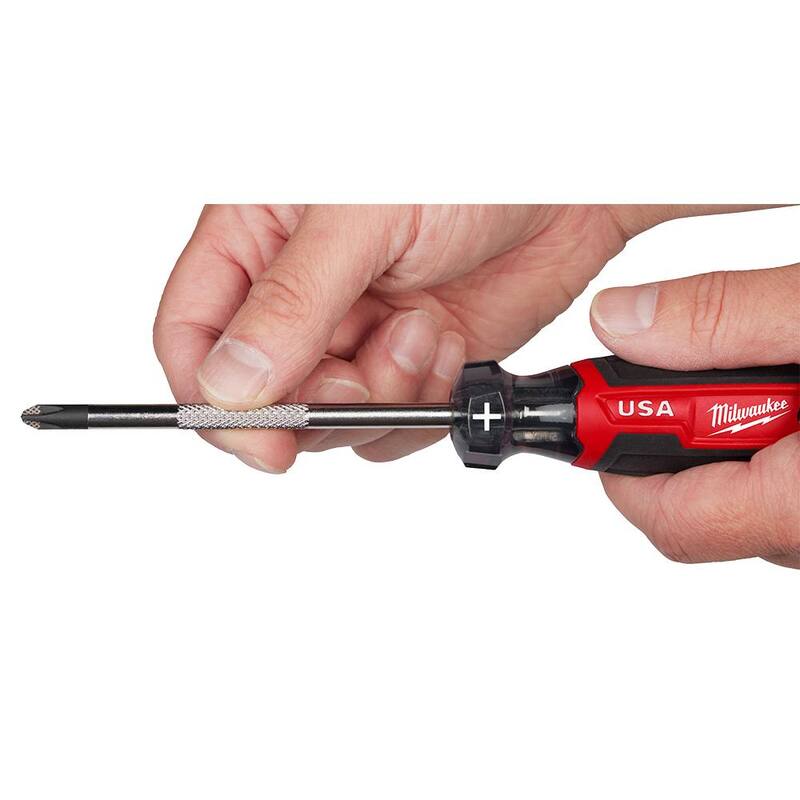 Kit de destornilladores Milwaukee con agarre acolchonado (9 piezas) - MT200-9