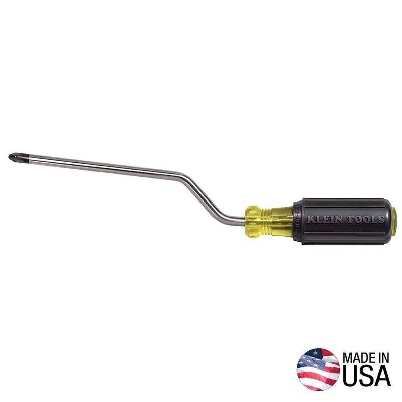 Destornillador Phillips #2 Rapi-Driv de Klein Tools con mango de agarre con amortiguación de 6 pulgadas - 682-6