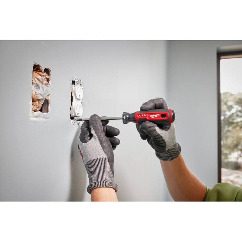 Destornillador Phillips #1 de 3 pulgadas de Milwaukee con agarre acolchonado - MT201