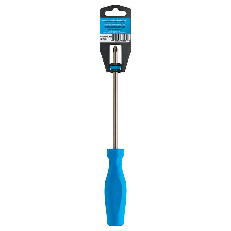 Destornillador Phillips #2 de 6 pulgadas con mango de tres lóbulos - P206H de Channellock