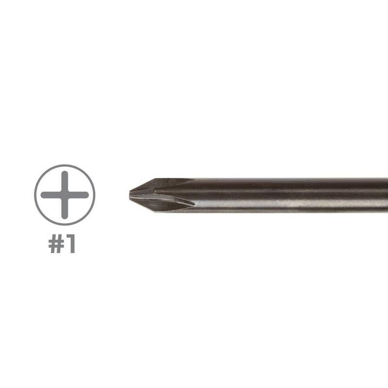 Destornillador Phillips TEKTON #1 x 8 pulgadas - 26665