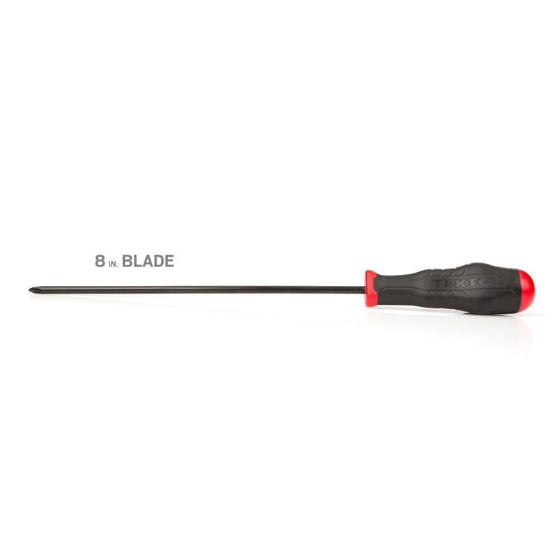 Destornillador Phillips TEKTON #1 x 8 pulgadas - 26665