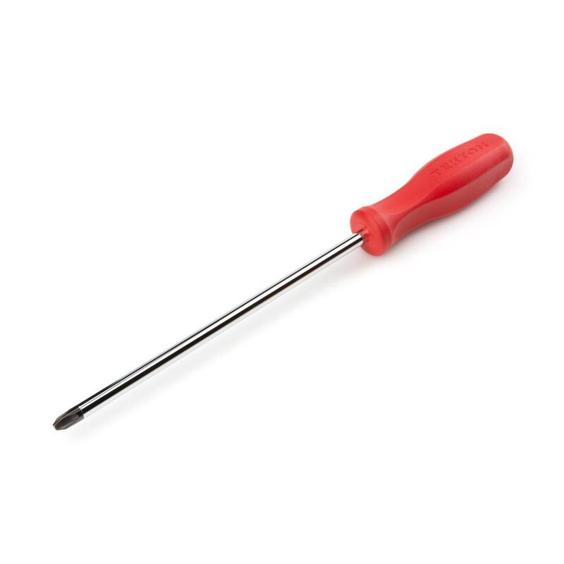 Desarmador de cabeza Phillips largo #3 con mango resistente TEKTON (Hoja de cromo) - DSP34003