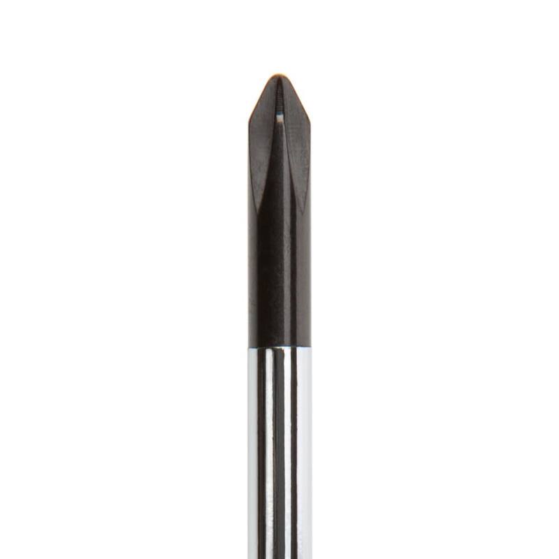 Destornillador TEKTON #0 Phillips de mango resistente (hoja cromada) - DSP31000