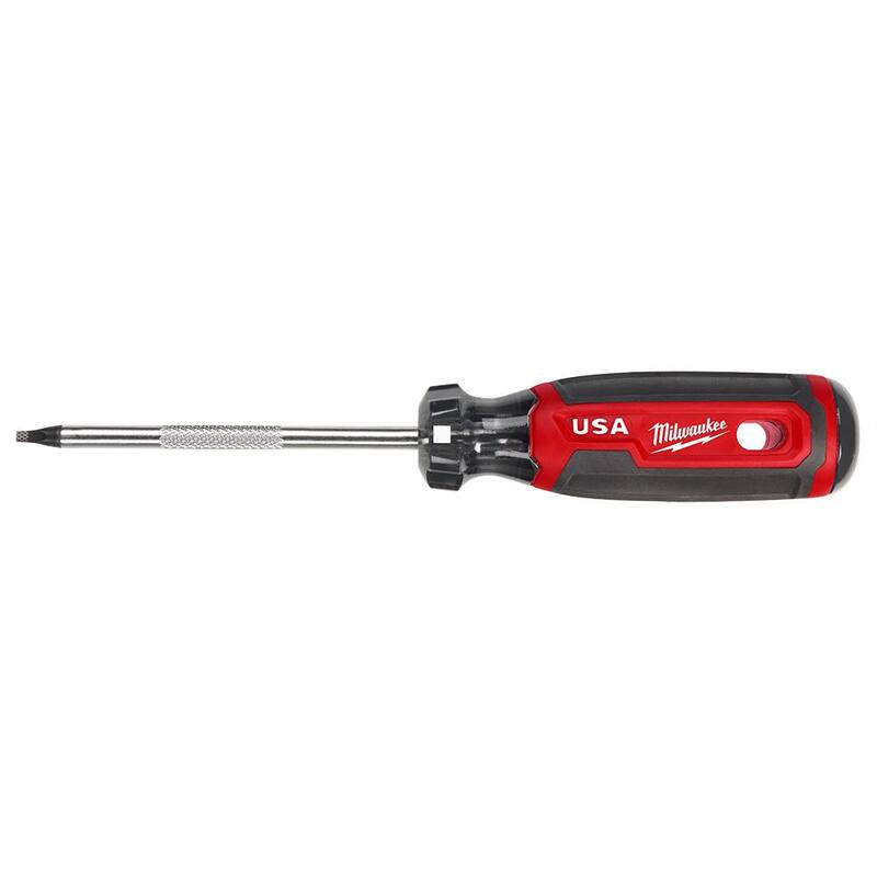 Desarmador cuadrado de 4 pulgadas con agarre acolchonado - MT218
