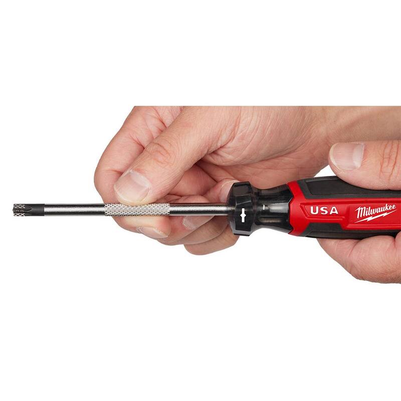 Destornillador Milwaukee de 4 pulgadas #2 ECX con agarre acolchonado - MT216