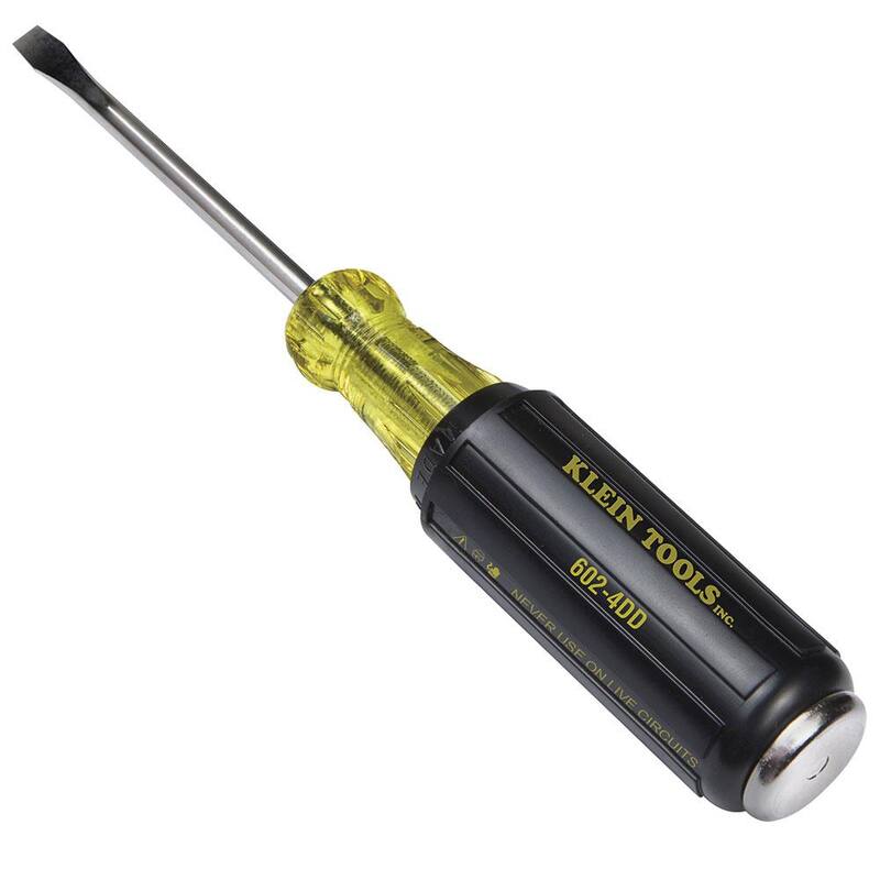 Herramienta demolición para cabeza plana con punta de cuña de 1/4 pulg. y mango redondo de 4 pulg. - 6024DD