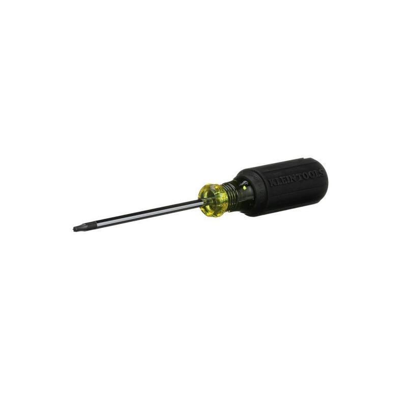 Desarmador TORX T15 de Klein Tools, Punta Redonda, Mango Acolchonado - 19542