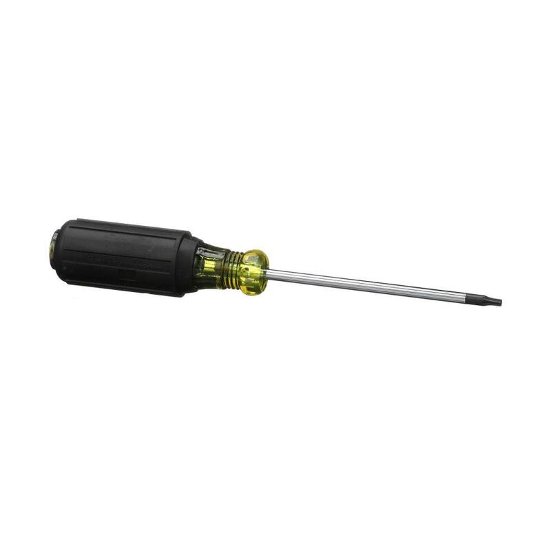 Desarmador TORX T15 de Klein Tools, Punta Redonda, Mango Acolchonado - 19542