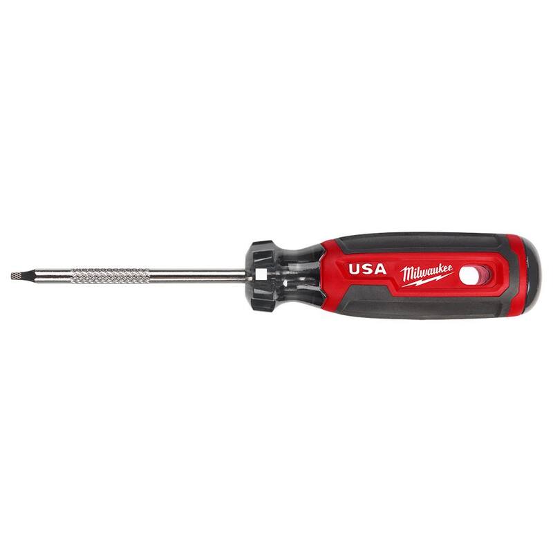 Destornillador cuadrado #1 de 3 pulgadas Milwaukee con agarre acolchado - MT217