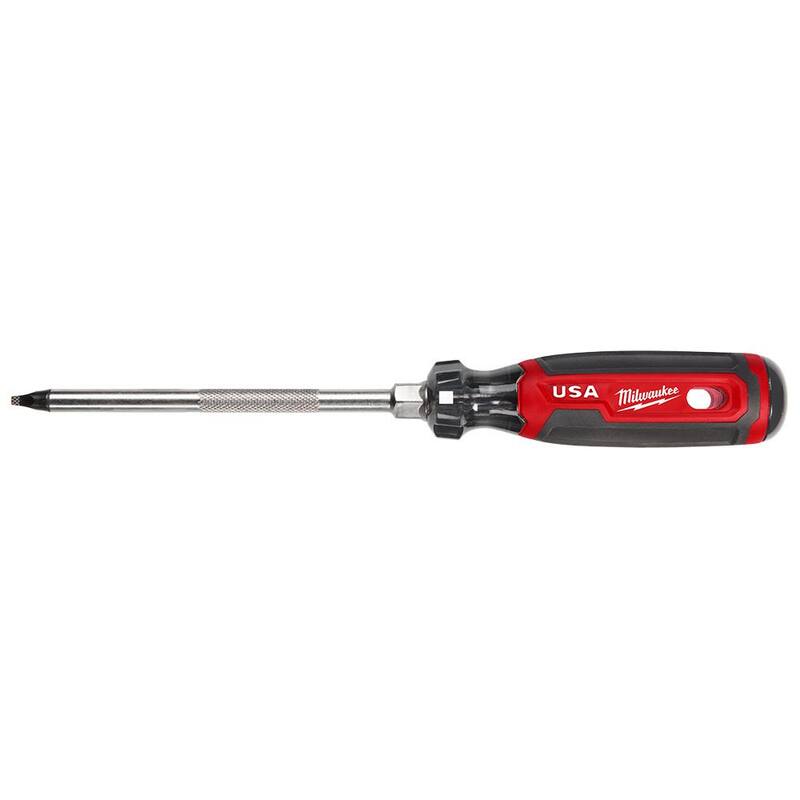 Desarmador cuadrado de 6 pulgadas con agarre acolchonado - MT219