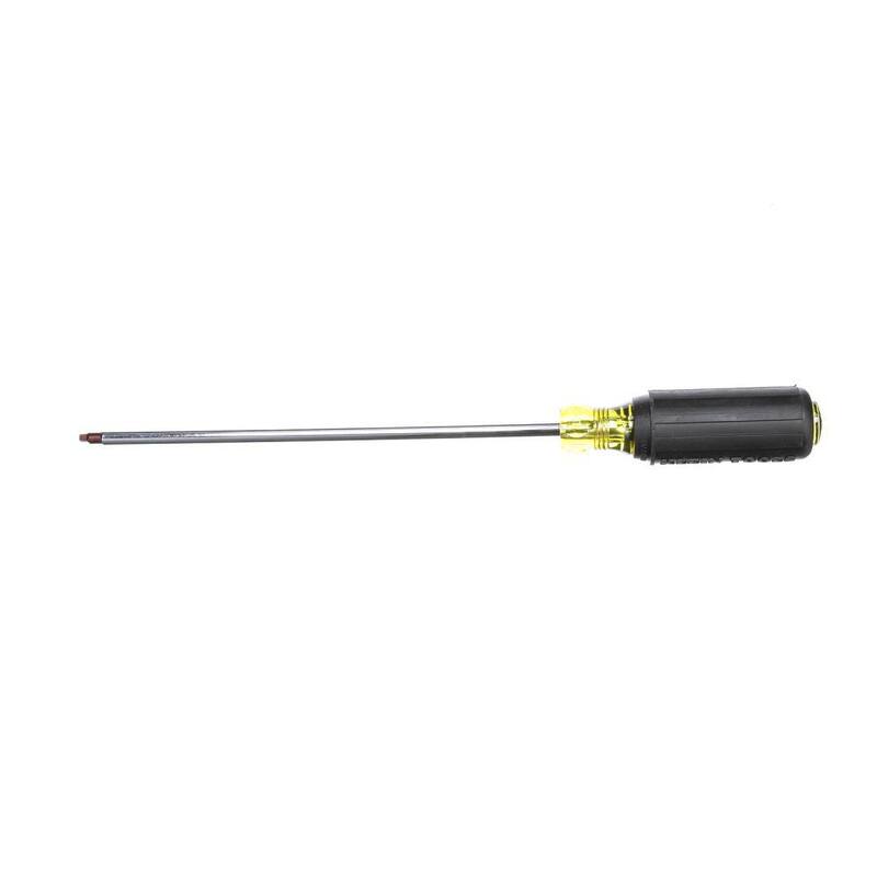 Herramienta Klein #2 Desarmador con Puntas de Cuadrado y Mango de Agarre Acolchonado de 8 pulgadas - 666