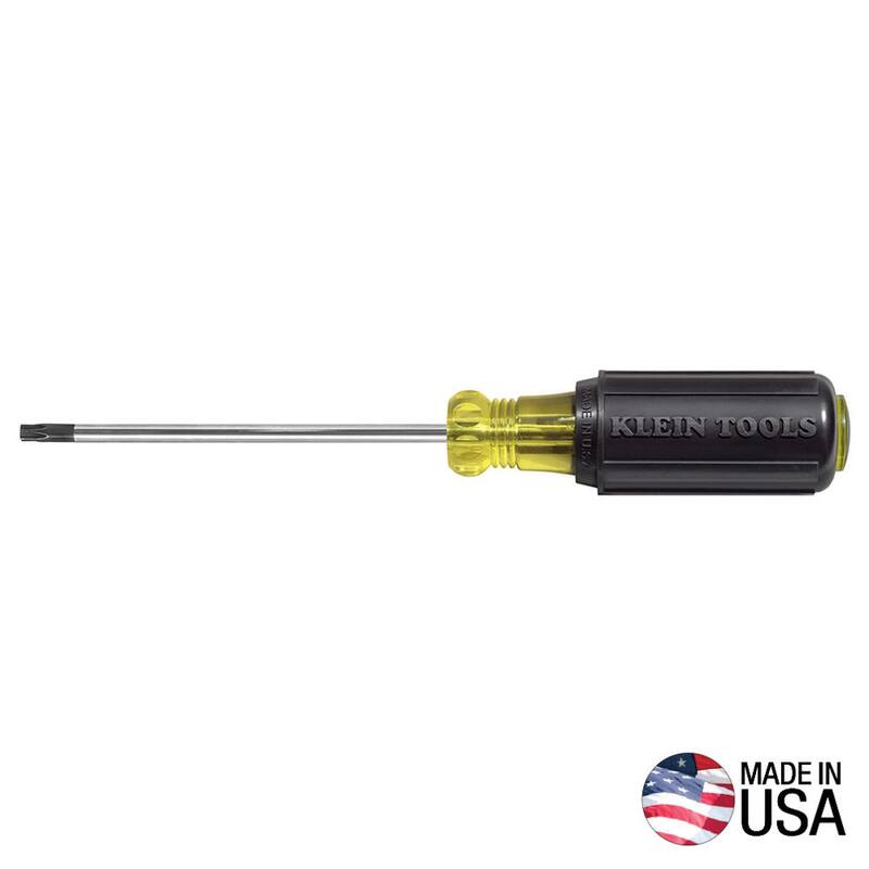 Desarmador TORX T25 de Klein Tools, con mango redondo y agarre acolchonado - 19544