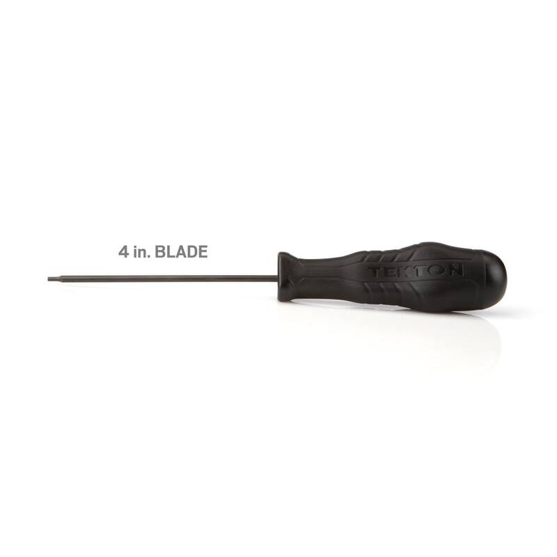 TEKTON 5/64 pulgadas Hex x 4 pulgadas Destornillador - DHX11079