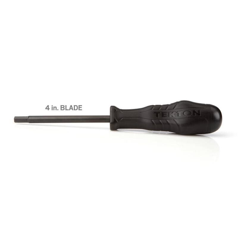 TEKTON 1/4 pulg. hexagonal x 4 pulg. Destornillador - DHX11250