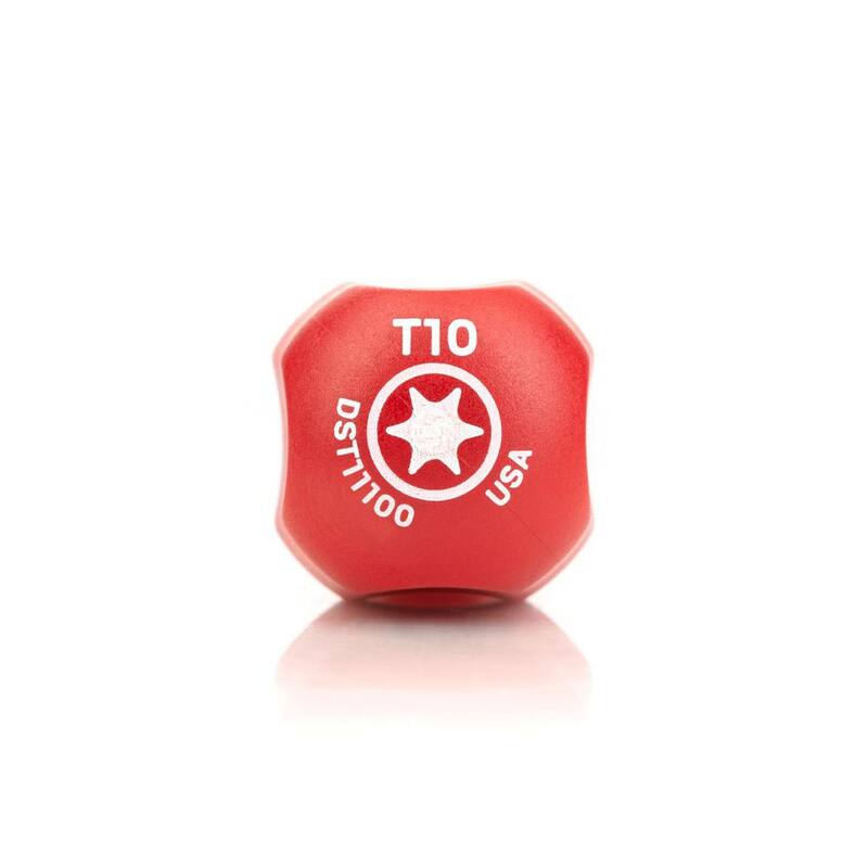Destornillador de punta Torx T10 con mango resistente TEKTON (hoja de óxido negro) - DST11100.