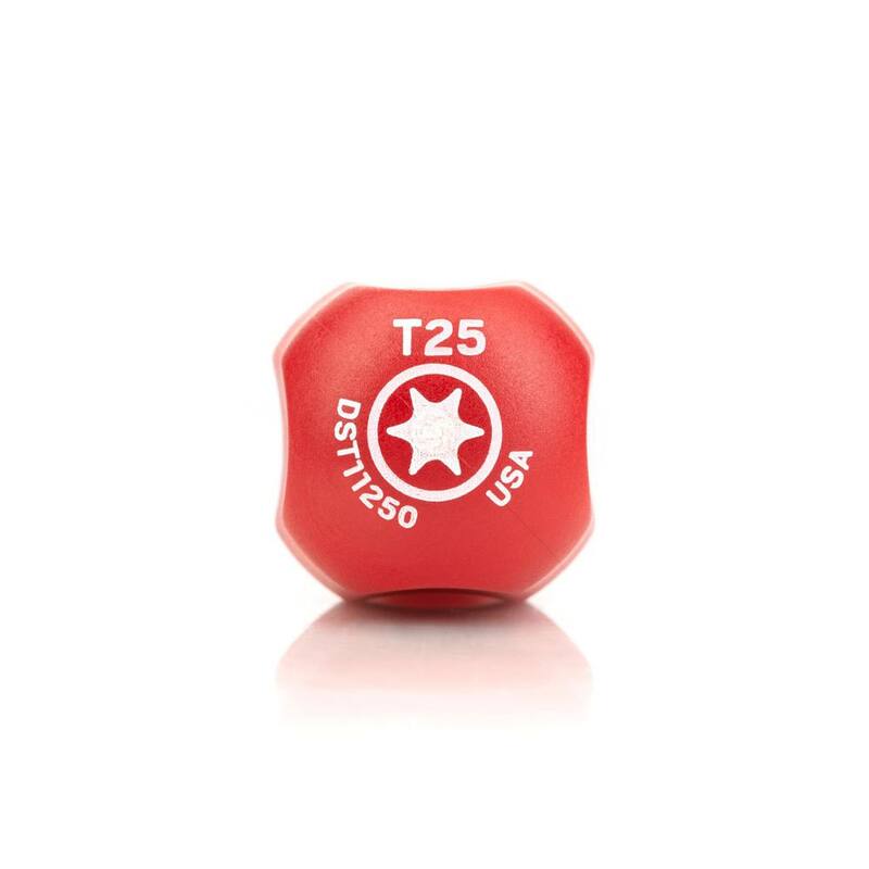 Destornillador TEKTON T25 Torx de mango duro (hoja de óxido negro) - DST11250