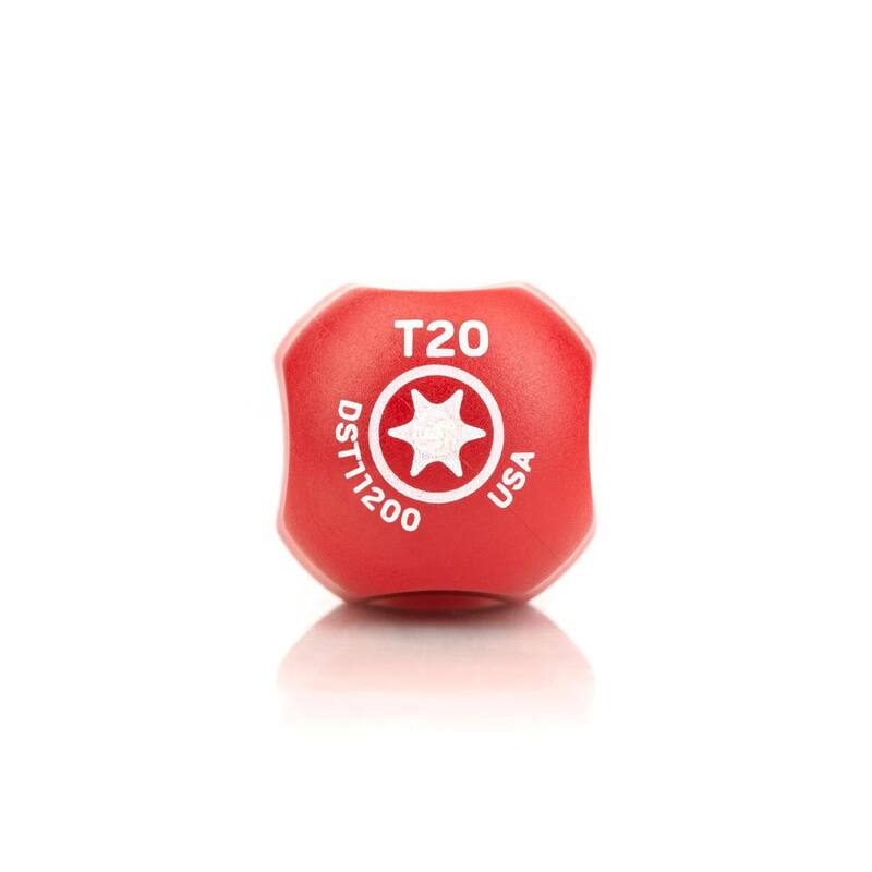Destornillador TEKTON T20 Torx con mango resistente (hoja de óxido negro) - DST11200