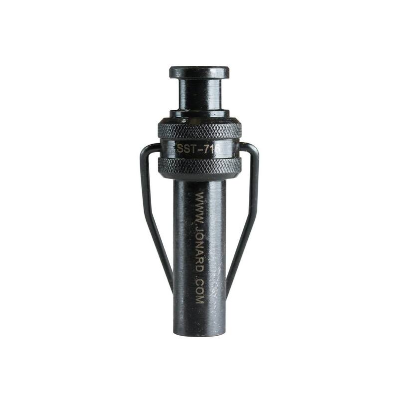 Herramienta de escudo de seguridad de 7/16 pulgadas de Jonard Tools con acabado de óxido negro, conectores F con blindaje hexagonal - SST-716.