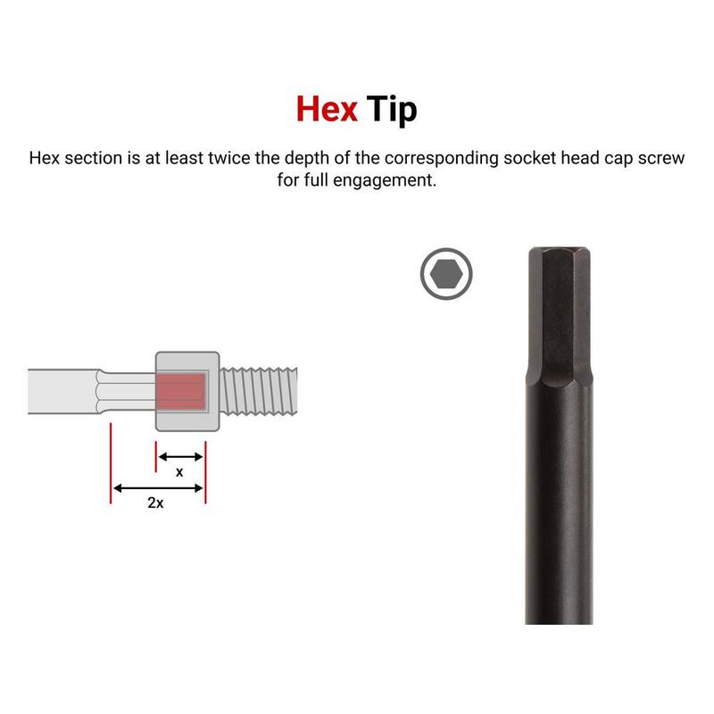 TEKTON 10 mm Hex x 4 in. Destornillador - DHX21100