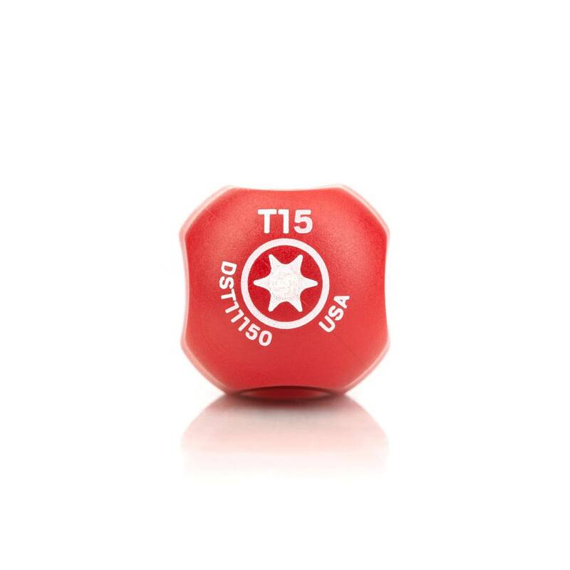 Destornillador TEKTON T15 Torx con mango resistente (hoja de óxido negro) - DST11150