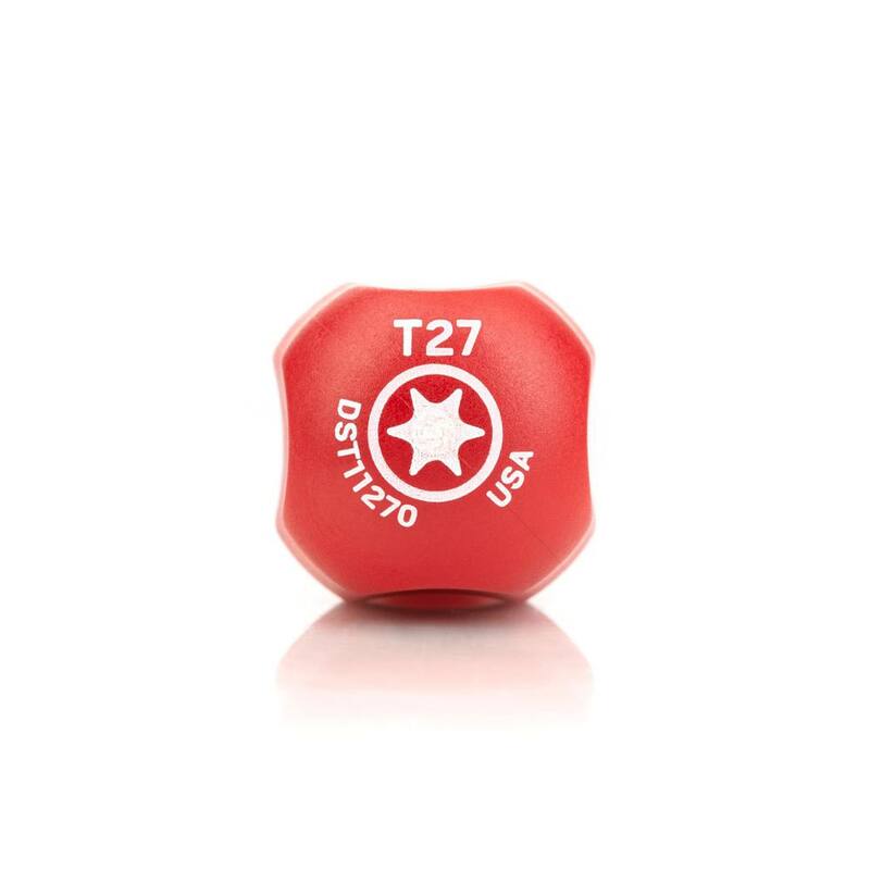 Desarmador TEKTON T27 Torx con mango resistente (hoja de óxido negro) - DST11270