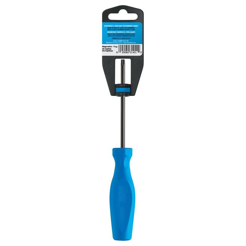 Desarmador Torx T25 de 4 pulgadas Channellock con mango de alto rendimiento de 3 lados - T254H