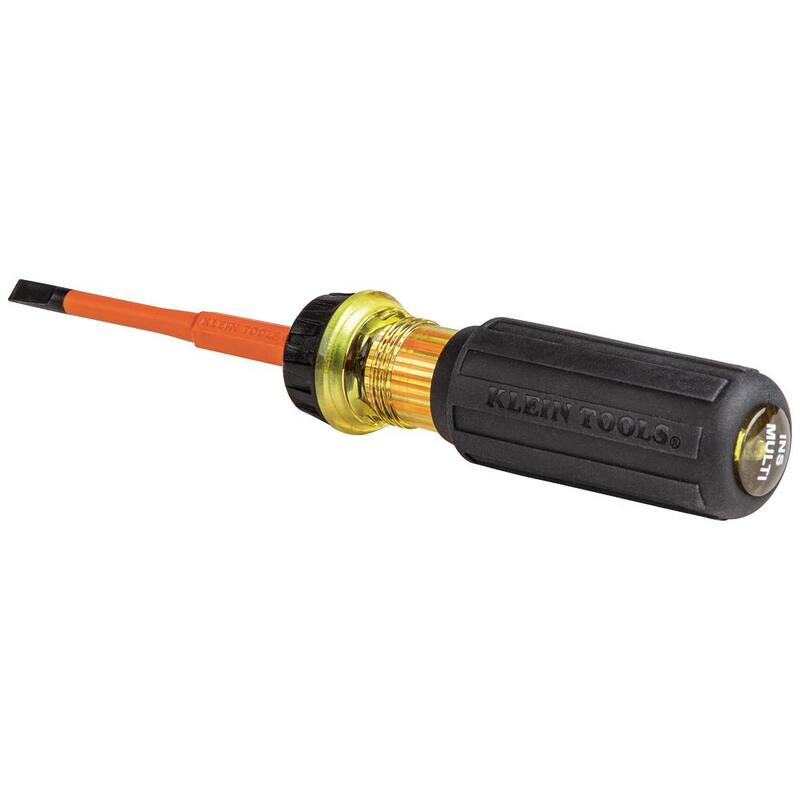 Destornillador aislado con hoja giratoria de 1/4 de pulgada - 32293R de Klein Tools