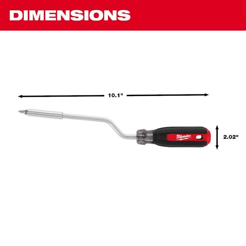 Destornillador multipunta rotativo 2-en-1 de Milwaukee - 48-22-2916