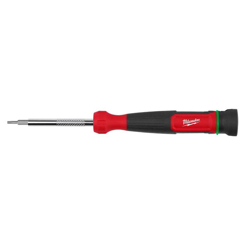 Desarmador de precisión de múltiples puntas TORX para seguridad de 4 en 1 de Milwaukee - 48-22-2931.