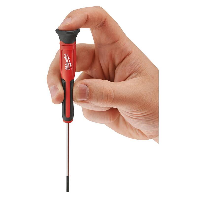 Set de destornilladores de precisión de 10 piezas de Milwaukee con set de destornilladores de variedad de 8 piezas (18 piezas) - 48-22-2612-48-22-2718