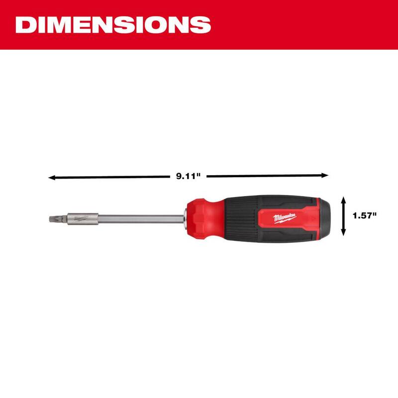 Milwaukee Destornillador de punta múltiple TORX 14 en 1 - 48-22-2907