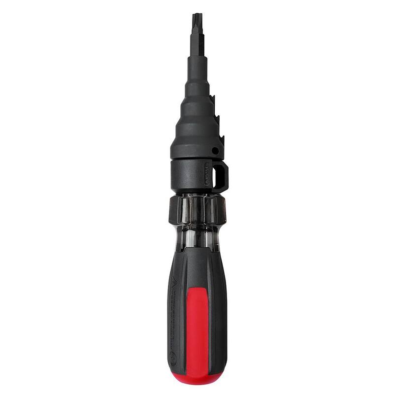 Milwaukee 7-en-1 Destornillador de Tubos con Achaflanado y Cuchilla Plegable FASTBACK 6-en-1 - 48-22-2870-48-22-1505