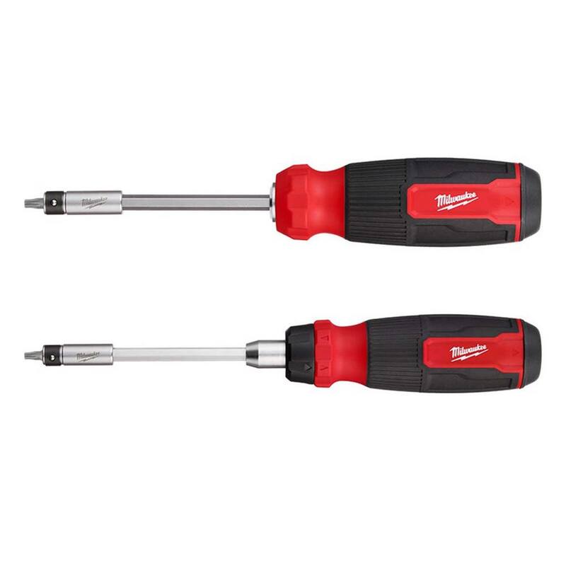 Desarmador multifuncional de 27 puntas Milwaukee 27-en-1 con desarmador de seguridad con trinquete de 27 en 1 - 48-22-2911-48-22-2912