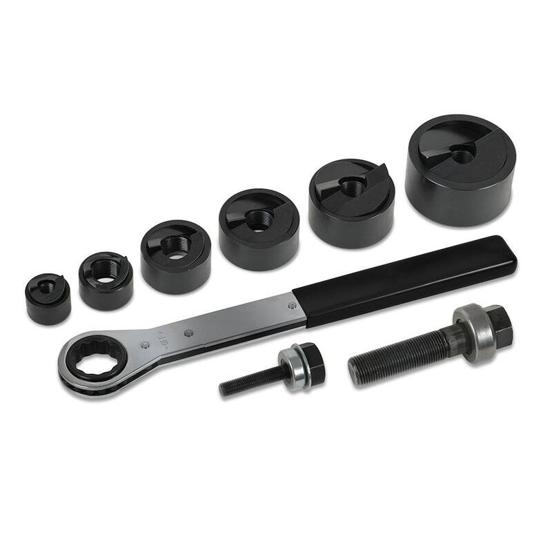 Juego de Punzones para Troquelado de 9 Piezas con Llave, de 1/2 a 2 pulgadas - 53732SEN