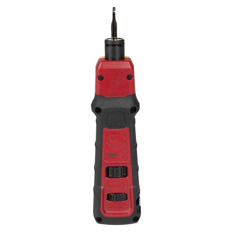 Herramienta de Impacto Punchdown de Klein Tools, Cuchilla MIM 66/110, Impacto de Alta/Baja Fuerza - VDV427-300
