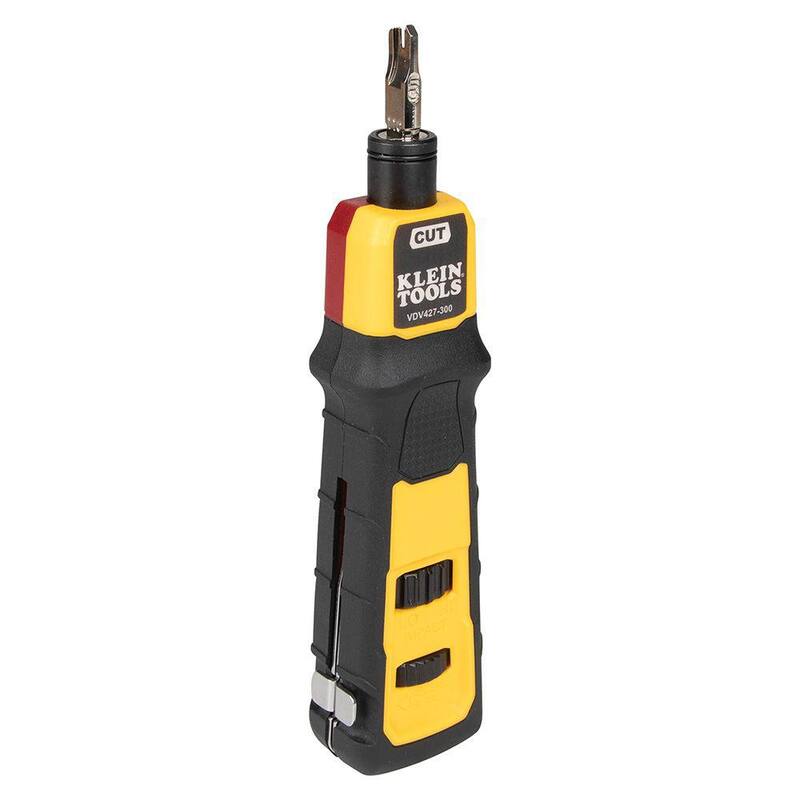 Herramienta de Impacto Punchdown de Klein Tools, Cuchilla MIM 66/110, Impacto de Alta/Baja Fuerza - VDV427-300