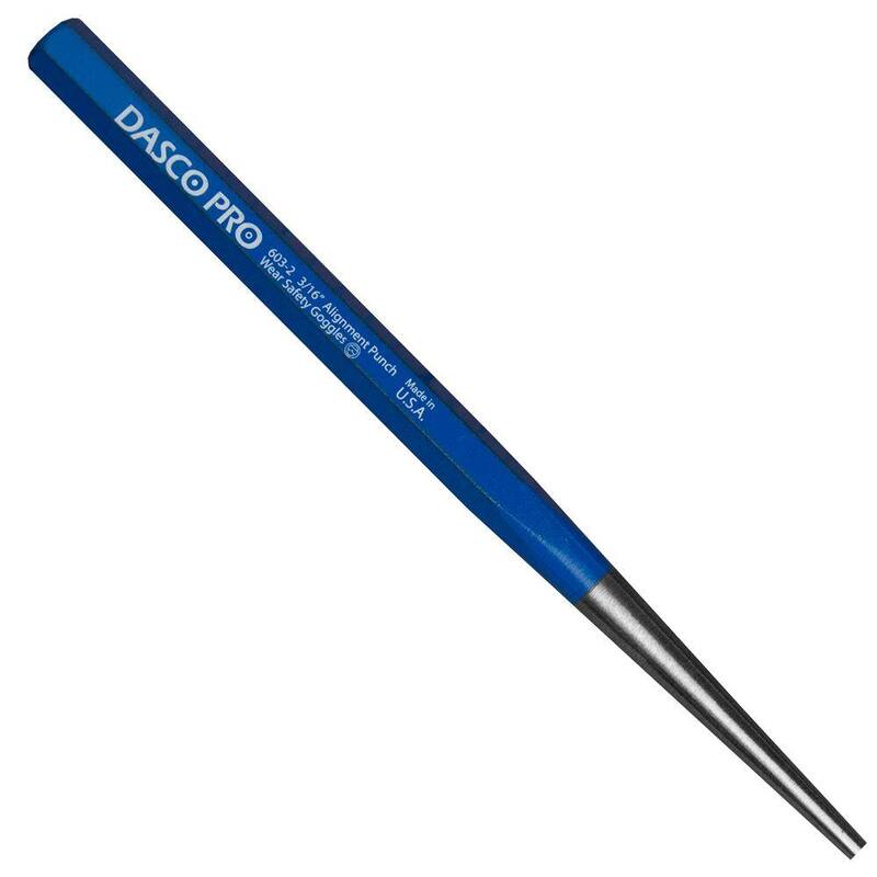 Punzón de alineación de acero de 3/16 in. - 603-2 de Dasco Pro