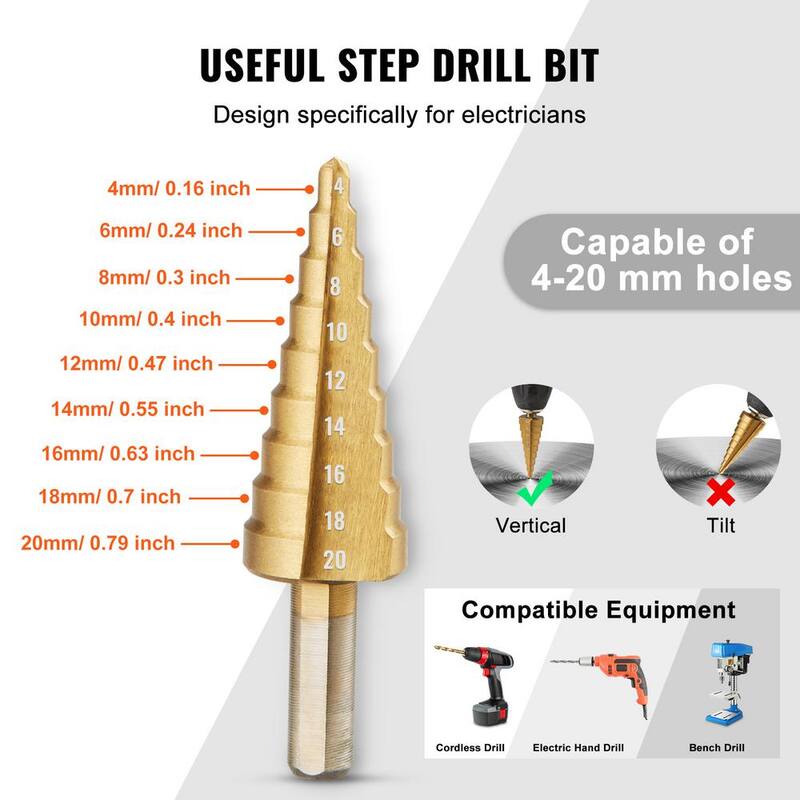 Kit de conductor de punzón hidráulico de 10 toneladas con herramienta de perforación de agujeros de 1/2 a 2 pulgadas y 6 matrices - S10T240CR16MM3UYFV0