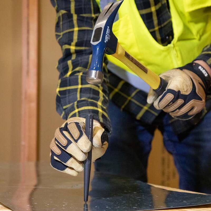 Klein Tools 1/2 pulg. Punzón central y 6 pulg. L - 66313