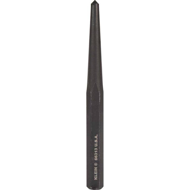 Klein Tools 1/2 pulg. Punzón central y 6 pulg. L - 66313