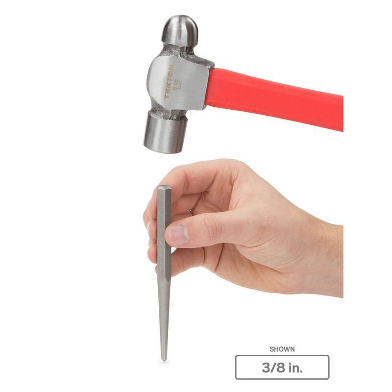 Juego de Punzones Centrales TEKTON de 1/4 a 1/2 pulgadas (5 piezas) - PNC95002