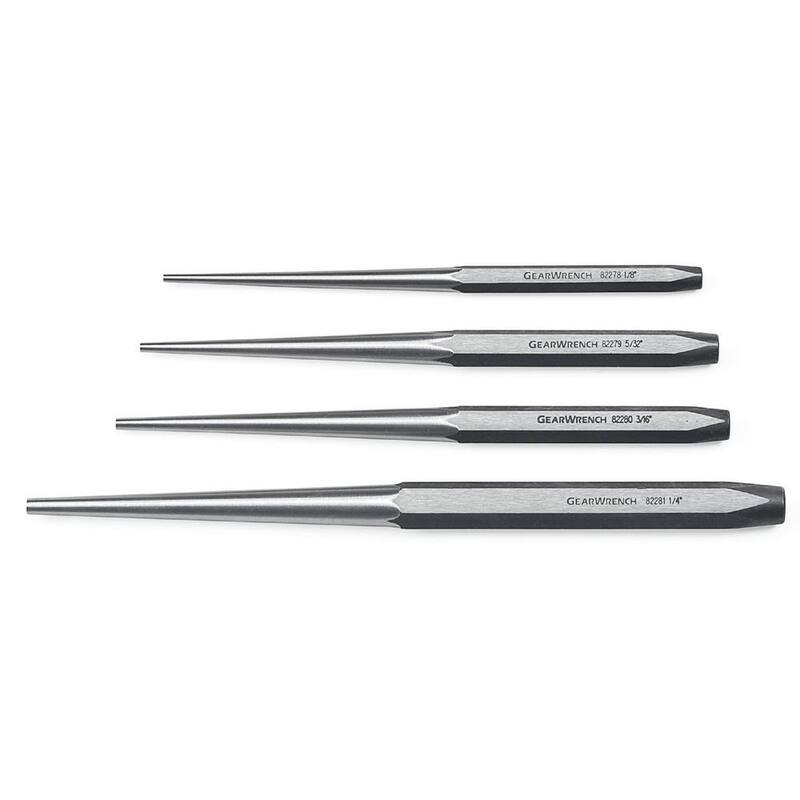 Set de punzones cónicos largos (4 piezas) - 82307