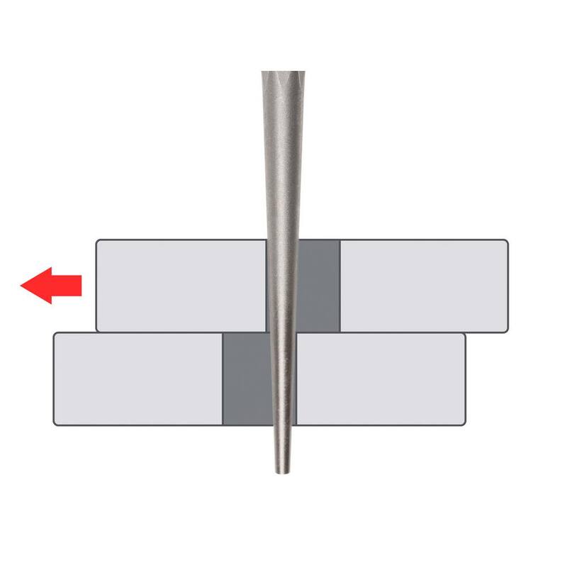 Juego de punzones de alineación TEKTON de 1/8 a 3/8 pulgadas (7 piezas) - PNC96003
