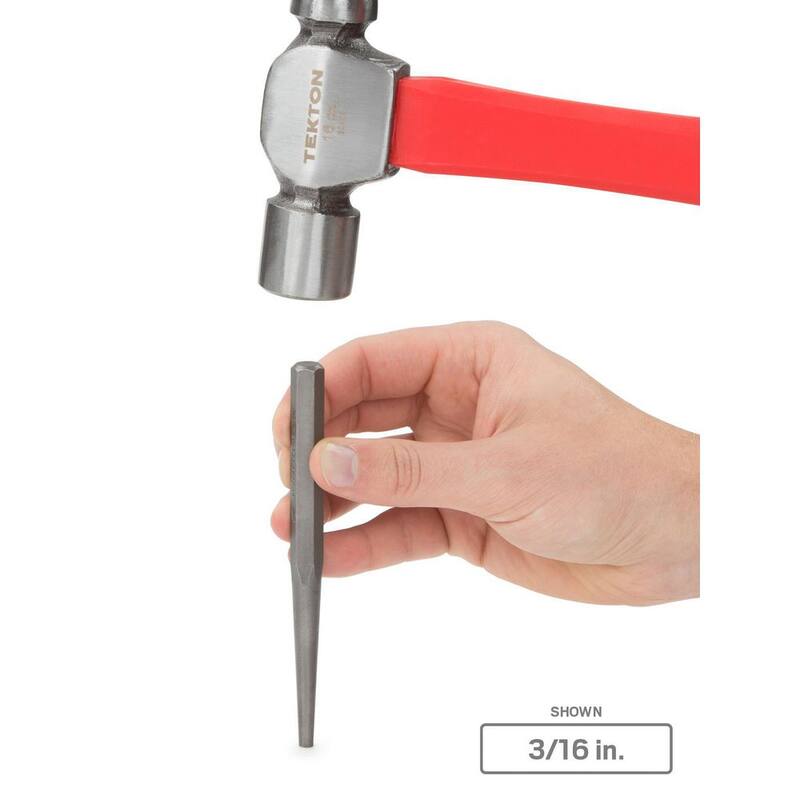 Juego de punzones sólidos TEKTON de 1/6 a 3/8 pulg. (9 piezas) - PNC94001