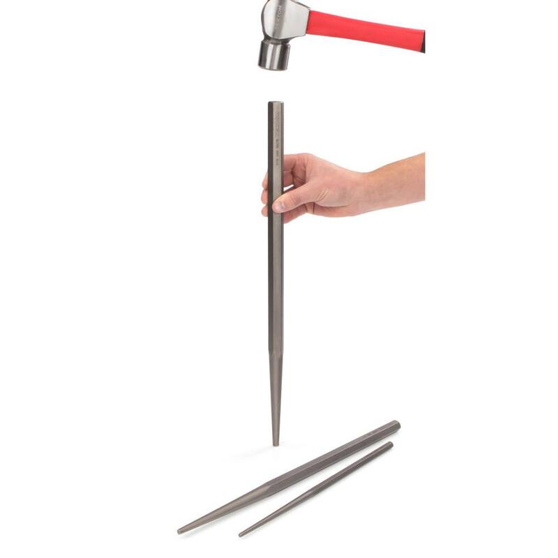 Set de 3 pzas. de Punzones de alineación largos TEKTON (3/16, 1/4, 5/16 pulg.) - 66556