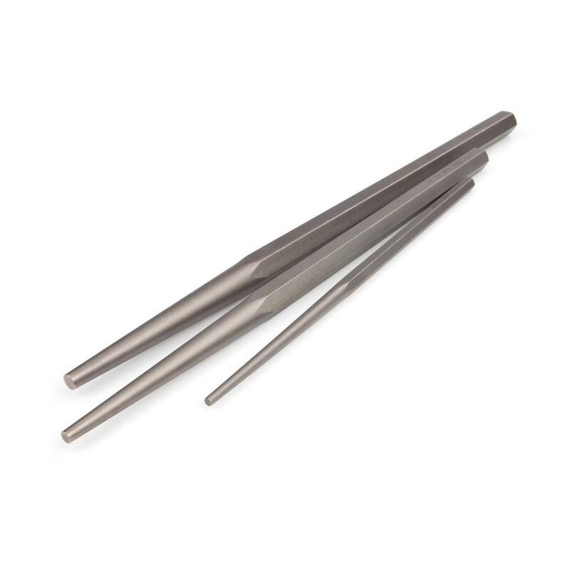 Set de 3 pzas. de Punzones de alineación largos TEKTON (3/16, 1/4, 5/16 pulg.) - 66556